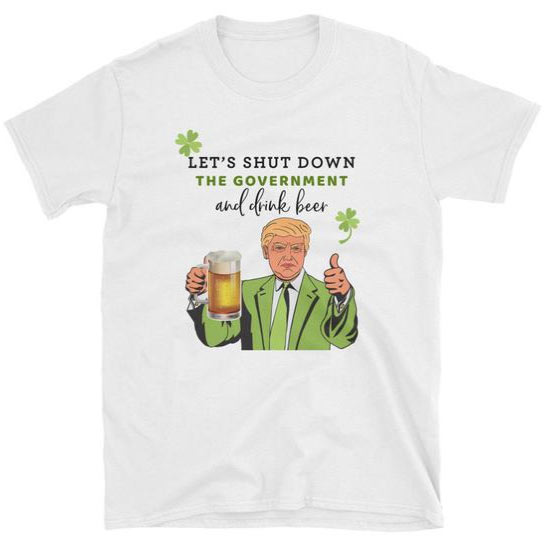 funny 2019 st patricks day trump shirt