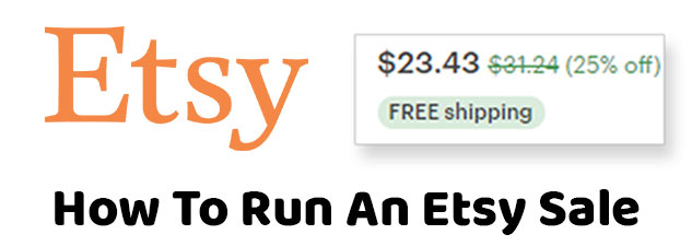 Dropshipped Pod How To Run An Etsy Sale