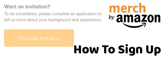 Amazon Merch: How to Sign Up