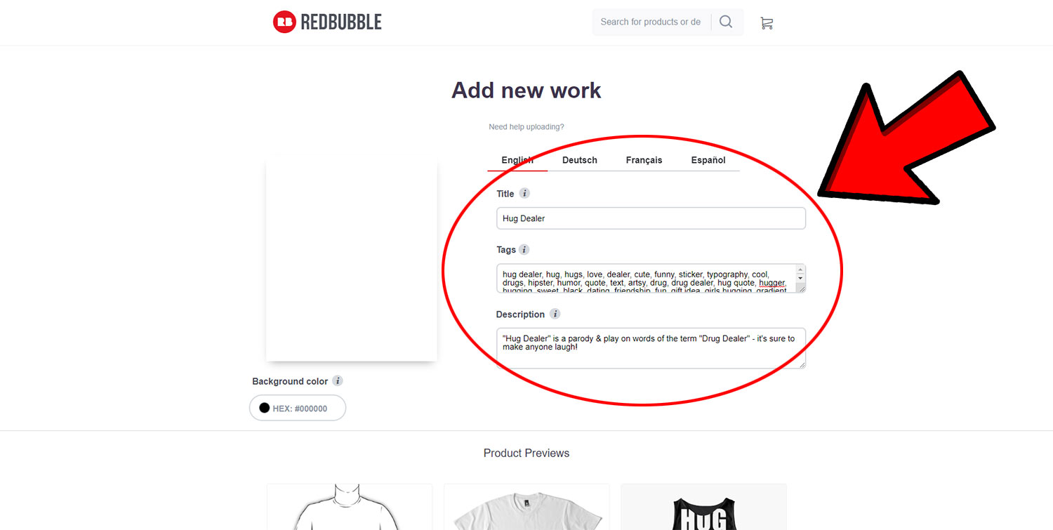 Dropshipped Pod How To Upload To Redbubble