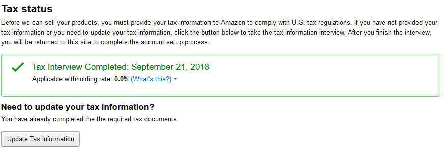 merch by amazon registration tax interview