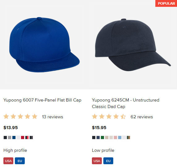 my favorite Yupong hats